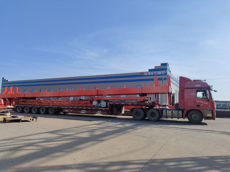 電動葫蘆門式起重機  2臺 MHxh10t—24m 制作完成,發往湖北交付客戶使用